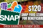 $120 SNAP Food Stamps for Beneficiaries