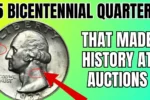 5 Bicentennial Quarters