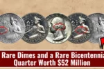 8 Rare Dimes and a Rare Bicentennial Quarter Worth $52 Million