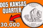 The $30000 2005 Kansas Quarter